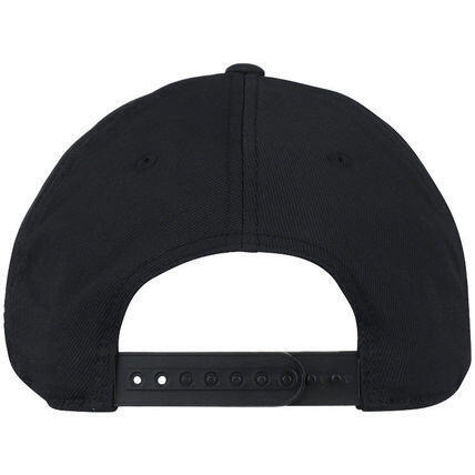 CIRCLE G'S STRETCH TWILL SNAPBACK GOLF CAP - BLACK