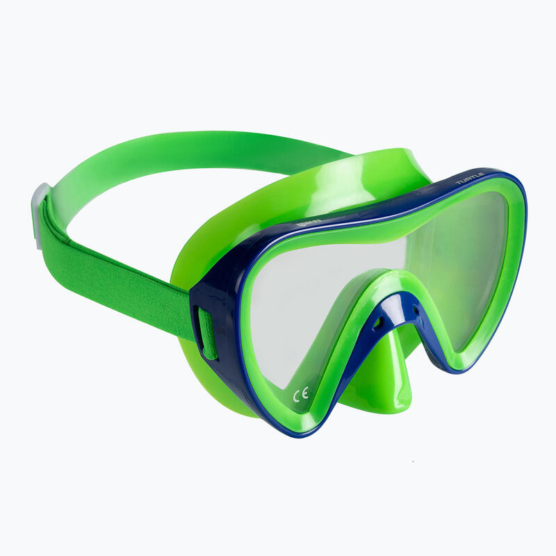 Set snorkeling Mares AQ - TURTLE Green