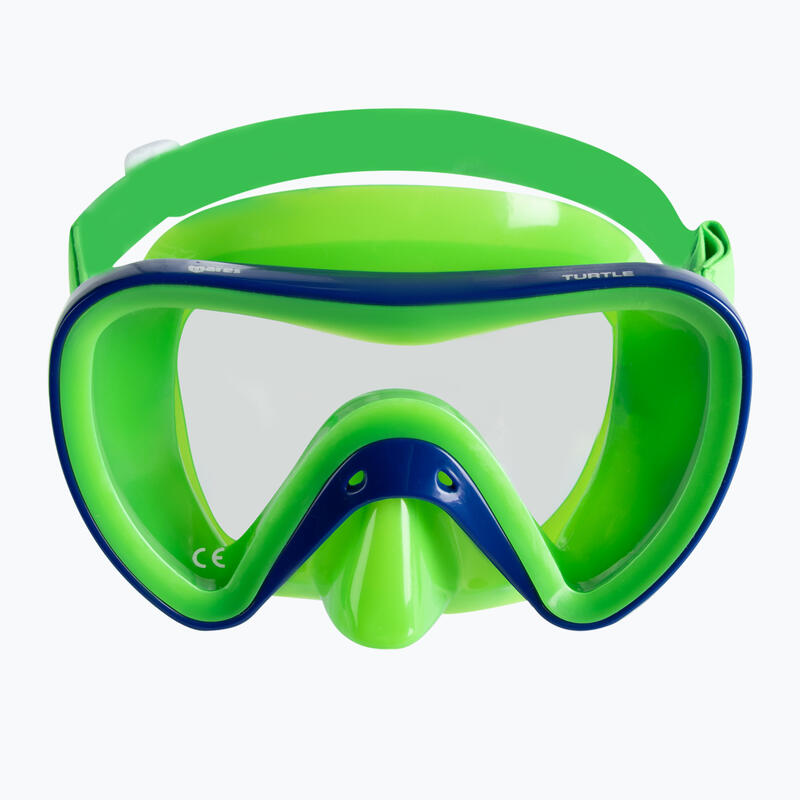 Set snorkeling Mares AQ - TURTLE Green