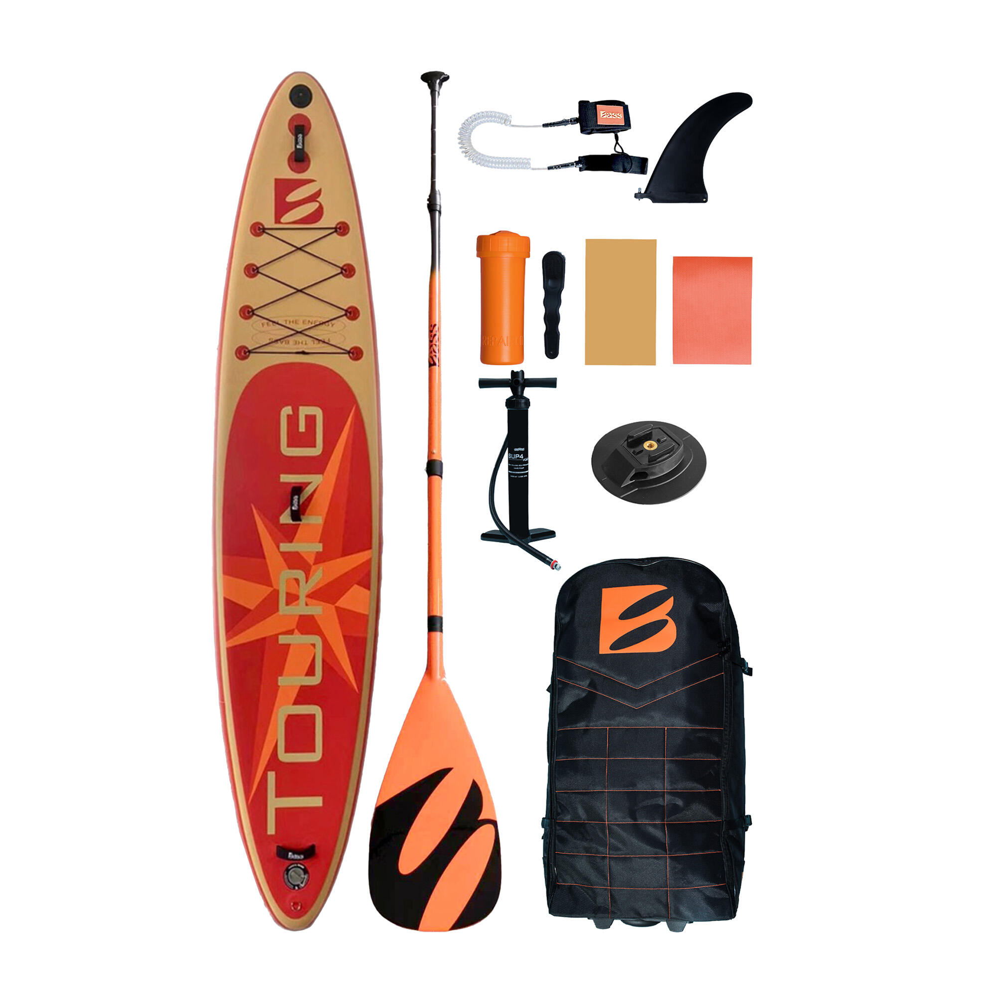 SUP BASS Bass Touring 12' LUX + Trip SUP-board