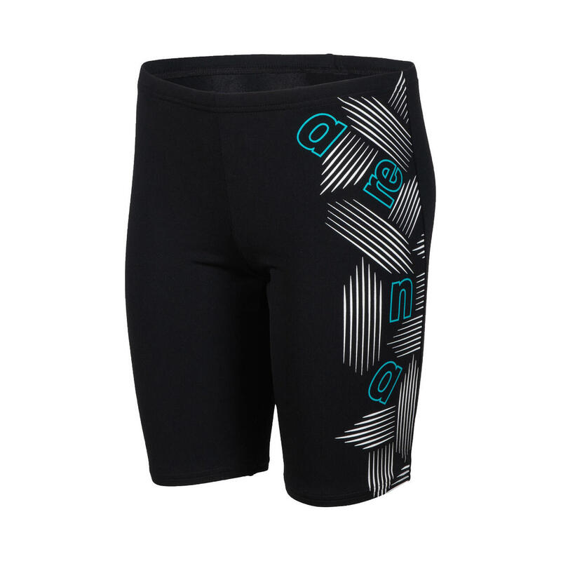 Arena B Swim Jammer Graphic Black