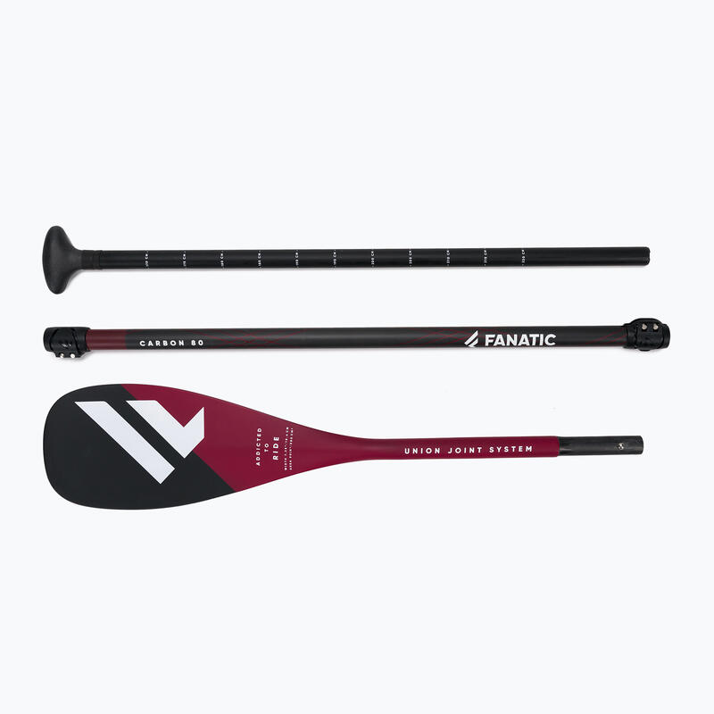Fanatic Stand up Paddle SUP Paddel Paddle Carbon 80 Adjustable 3-Piece 2022 - Gr