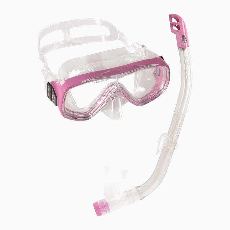 Kit de snorkelling pentru copii Cressi Ondina + mască Top + snorkel