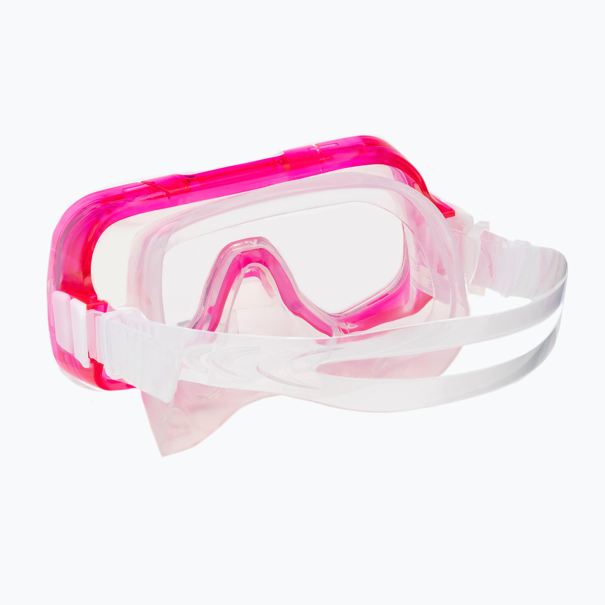 TUSA Mini-Kleio Junior Combo Snorkelset - Helder Roze 4/5