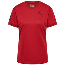 T-Shirt Hmlq4 Multisport Vrouwelijk Ademend Sneldrogend Hummel