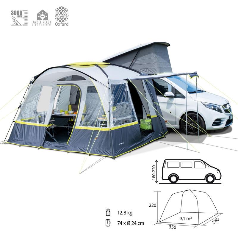 Tente de bus Rambler Auvent Van SUV Camping 3000 mm