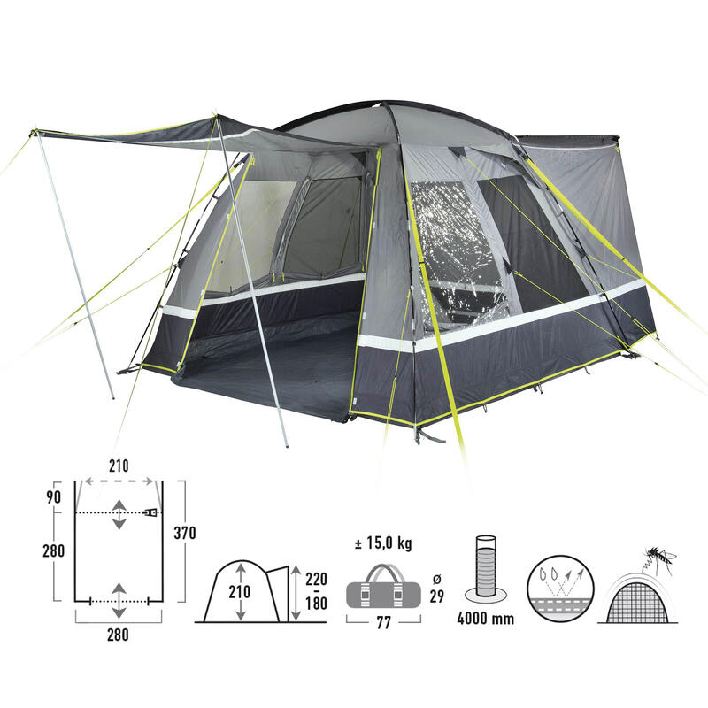 Bus tent Trentino 2.0 Van SUV VW camping Voortent 4000mm