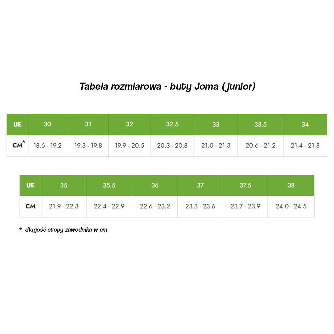 Buty piłkarskie JOMA JR TOLEDO TF – juniorskie na sztuczną trawę 4/6