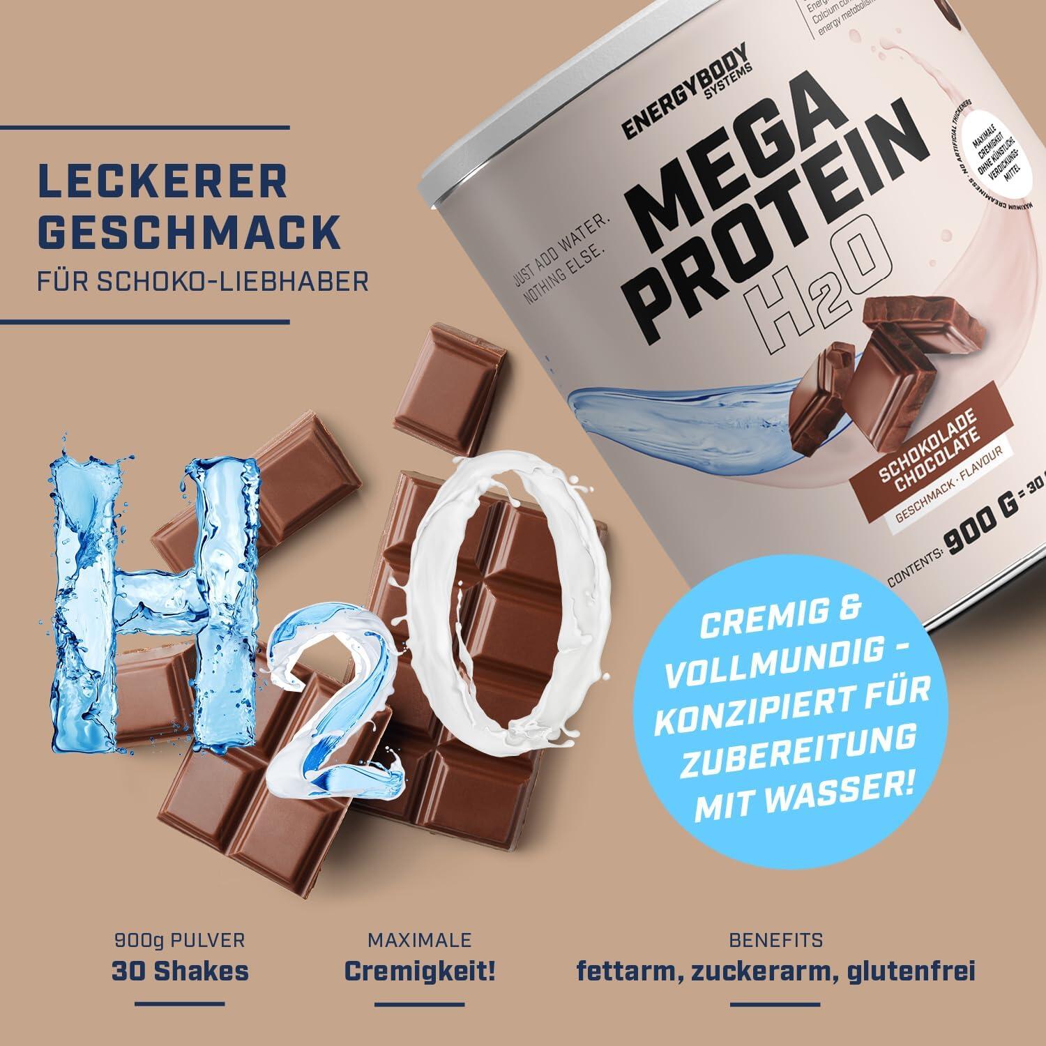 Mega Protein H2O Schokolade 2/4