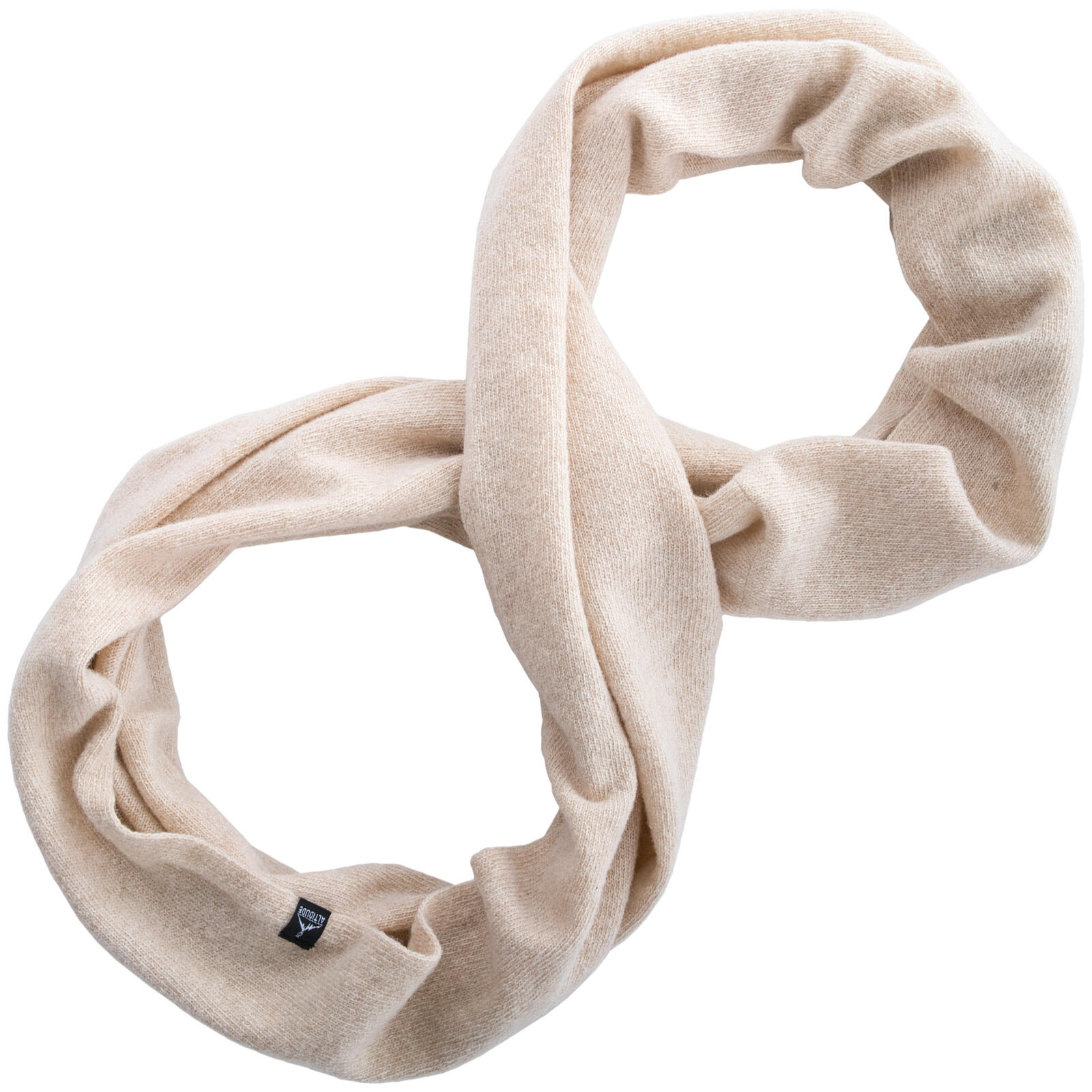 ALTIDUDE Wollen sjaal lus fijn gebreide unisex winter XL lamswol