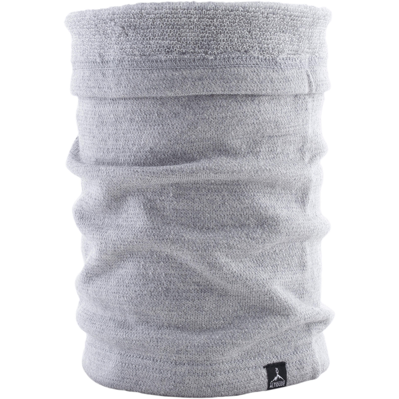 Altidude - Écharpe Terrytube Loop Tricotée D'Hiver 100% Mérinos Laine Éponge - Écharpe - Gris - Taille Unique - Decathlon