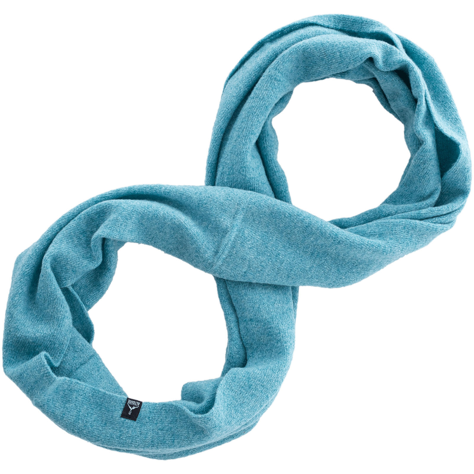 Altidude - Echarpe En Laine Loop Fine Écharpe Tricotée Unisexe D'Hiver Xl D'Agneau - Écharpe - Bleu|gris - Taille Unique - Decathlon