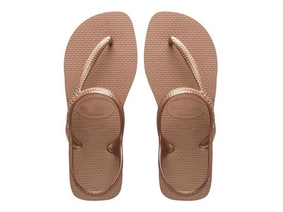 Claquettes Havaianas Modèle Flash Urban Couleur Bronze