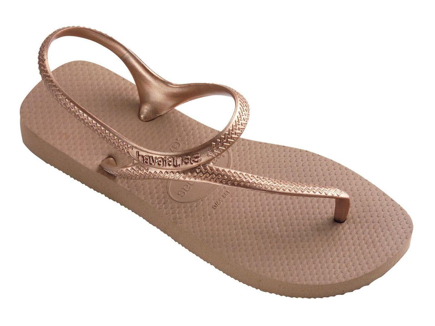 Chinelos Havaianas Modelo Flash Urban Cor Bronze 3/5