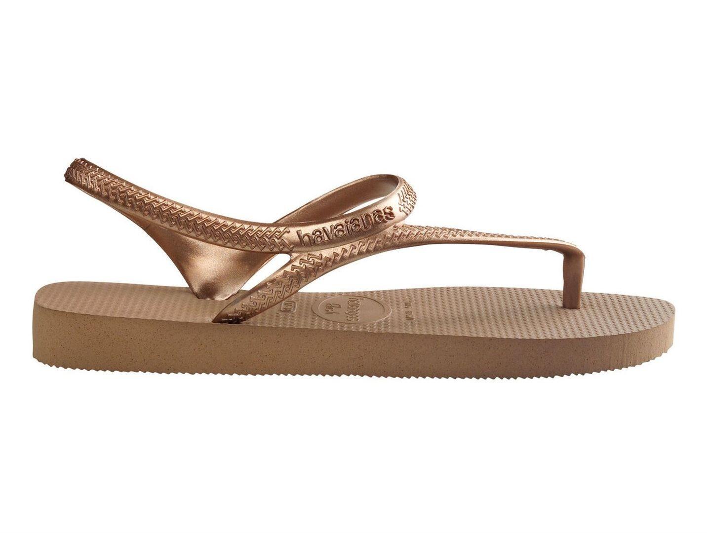 Chinelos Havaianas Modelo Flash Urban Cor Bronze 4/5