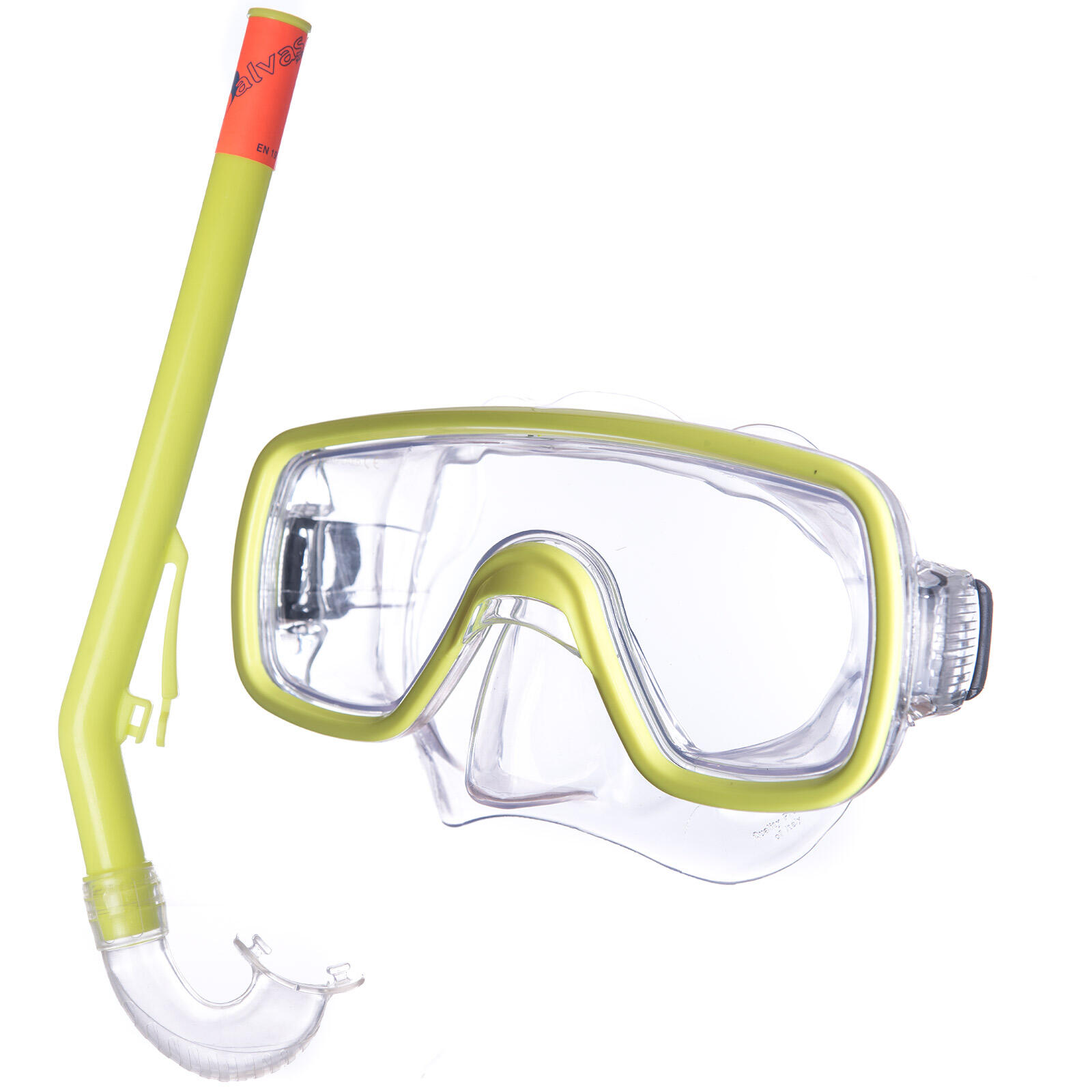 Salvas - Kit Enfant Tropea Masque De Plongée + Tuba Lunettes Natation - Kit De Snorkeling - Jaune - Taille Unique - Decathlon