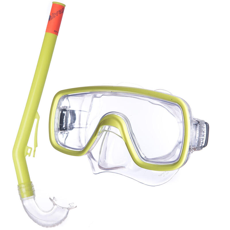 Kinder Set Tropea Tauchmaske + Schnorchel Taucher Maske Schwimm Brille