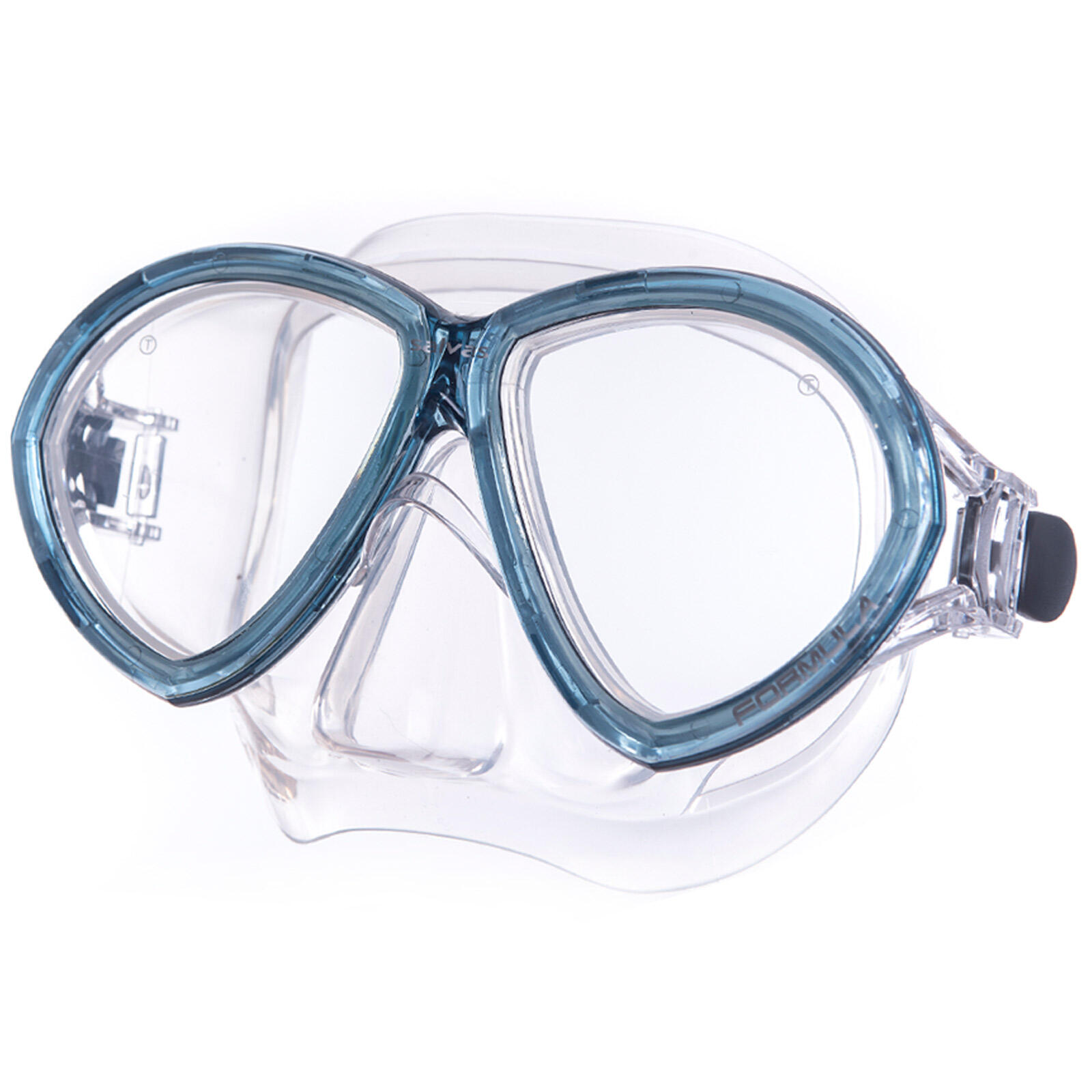 Set Formula duikbril + snorkel duiker DryTop anti-condens silicone 3/4