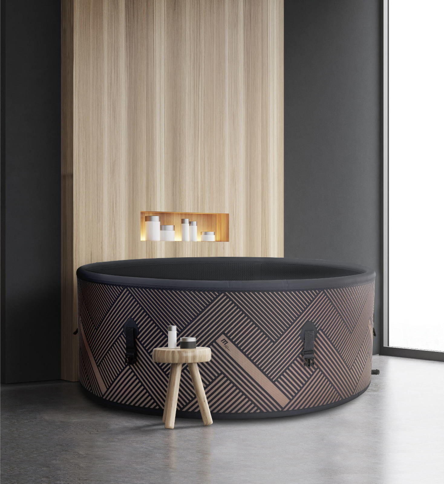 Mspa Mono Whirlpool - Bubble & Jet Spa 7/7