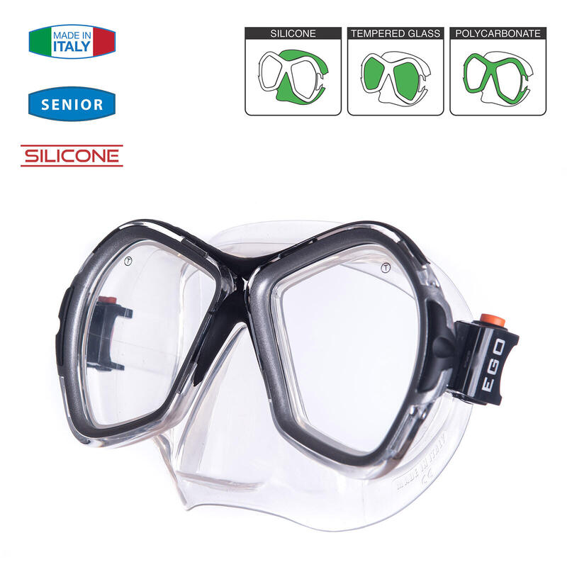 Duikmasker Phoenix Snorkel Zwembril Volwassenen Silicone