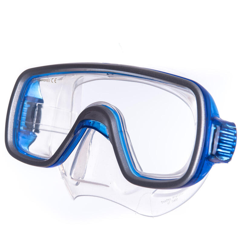 Jugend Tauch Maske Geo Schnorchel Taucher Schwimm Brille Silikon