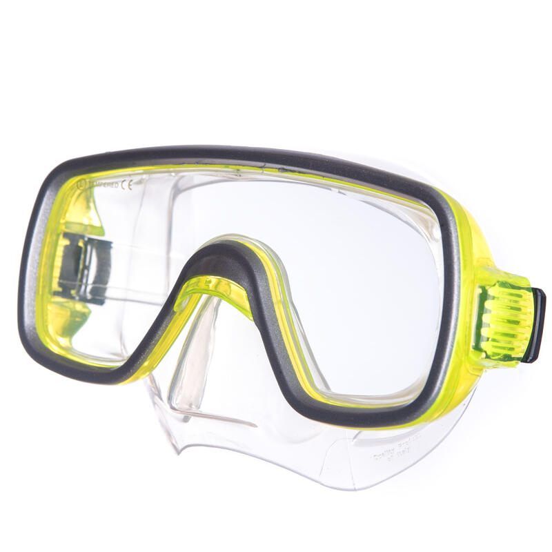 Jugend Tauch Maske Geo Schnorchel Taucher Schwimm Brille Silikon