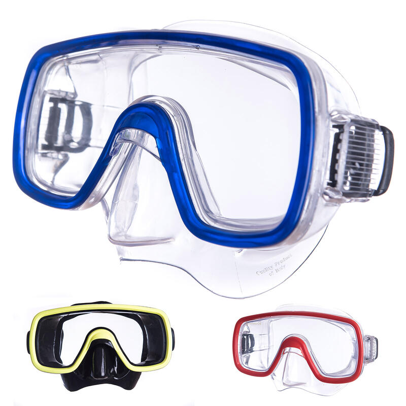 Masque de plongée Domino Sr Tuba Lunettes natation anti-buée Adultes