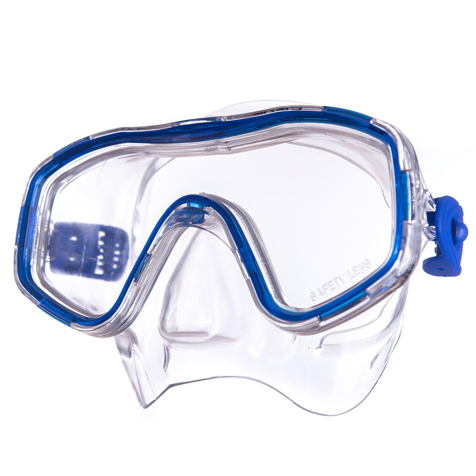 Salvas - Masque De Plongée Pour Enfants Easy Snorkel Avec Nez - Masque De Plongée - Bleu - Taille Unique - Decathlon