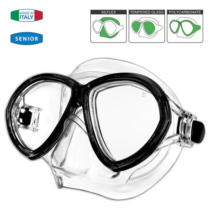 Masque de plongée Change Sr Tuba Lunettes natation Anti-buée Adultes