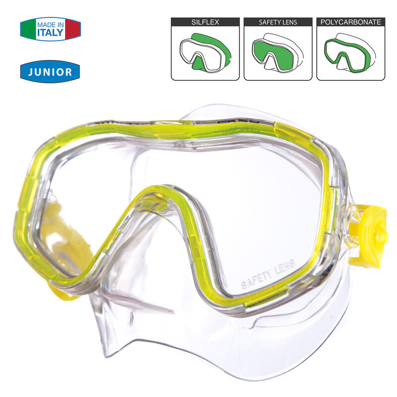 Kinder Tauchmaske Easy Schnorchel Taucher Schwimm Brille Maske Mit Nase