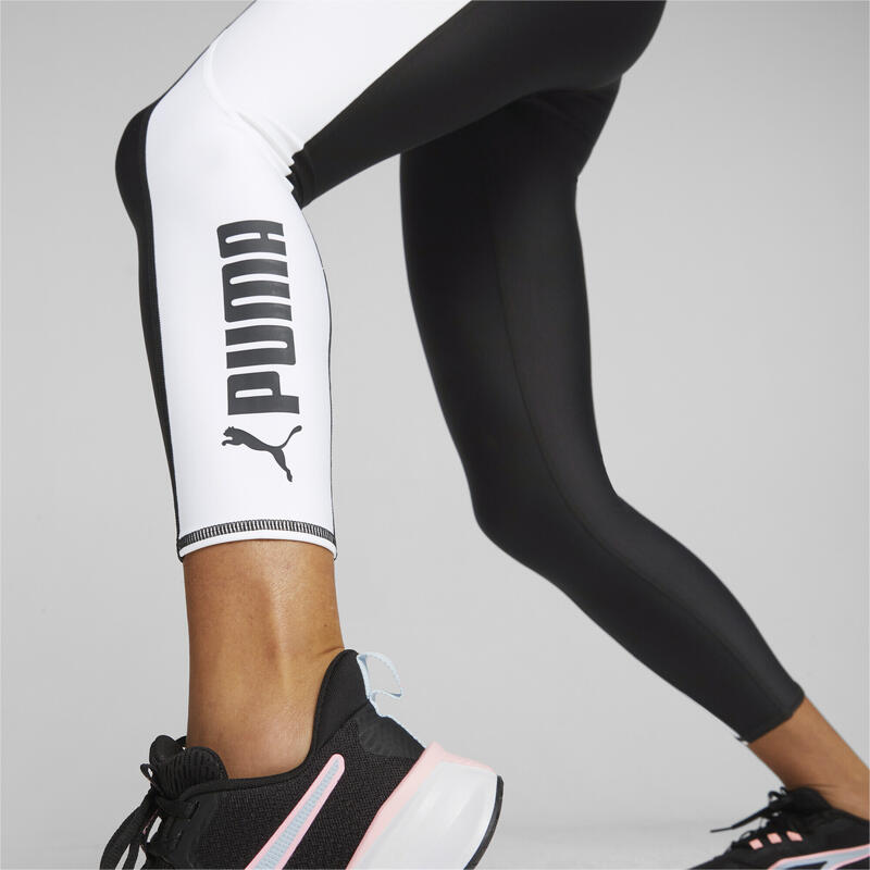 Leggings de training PUMA FIT de talle alto Mujer PUMA Black White