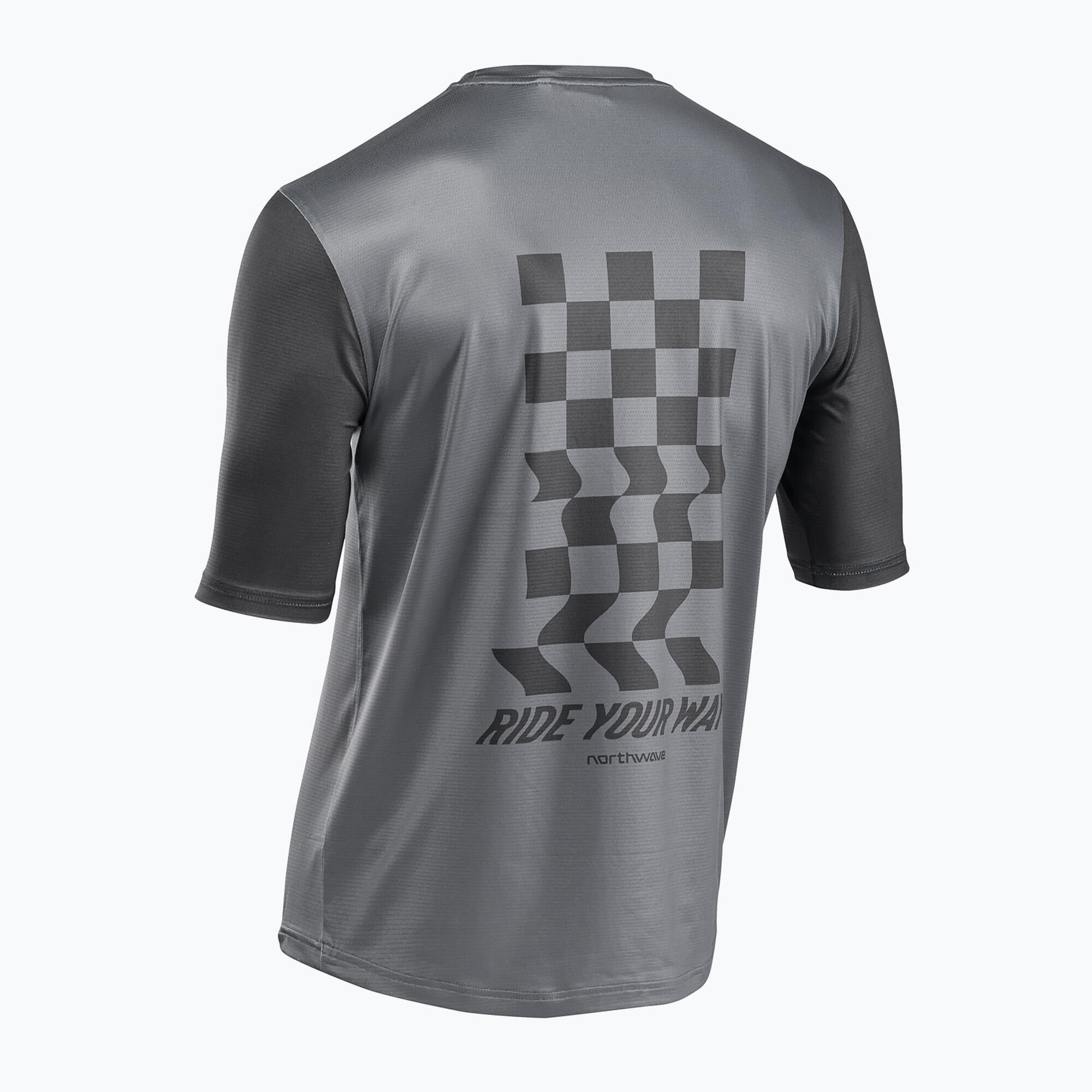 Maillot de manga corta Northwave Xtrail 2 Gris/Negro 2/3