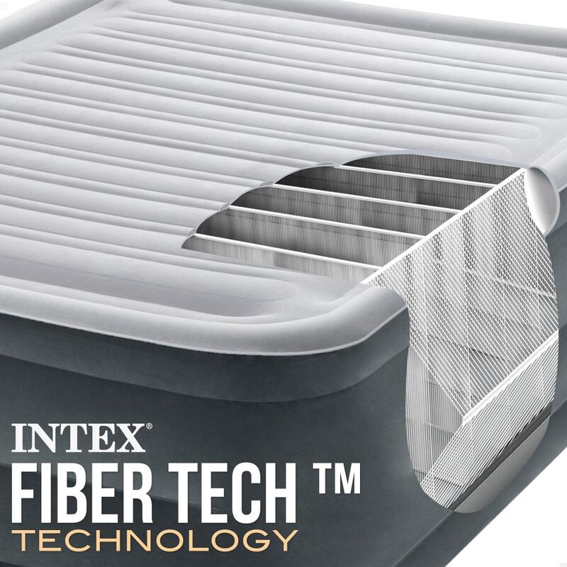 Colchón hinchable INTEX Dura-Beam Deluxe Comfort-Plush 152x203x56 cm