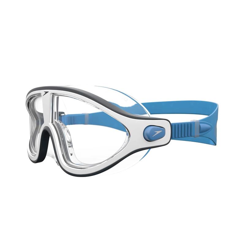 Speedo Biofuse Rift Mask Bondi Blauw/Wit/Helder