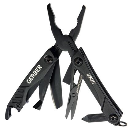 Dime Mini Multitool Tool Minitool 12 fonctions pendentif couteau ciseaux