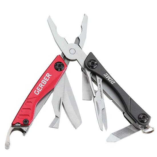 Dime Mini Multitool Tool Minitool 12 fonctions pendentif couteau ciseaux