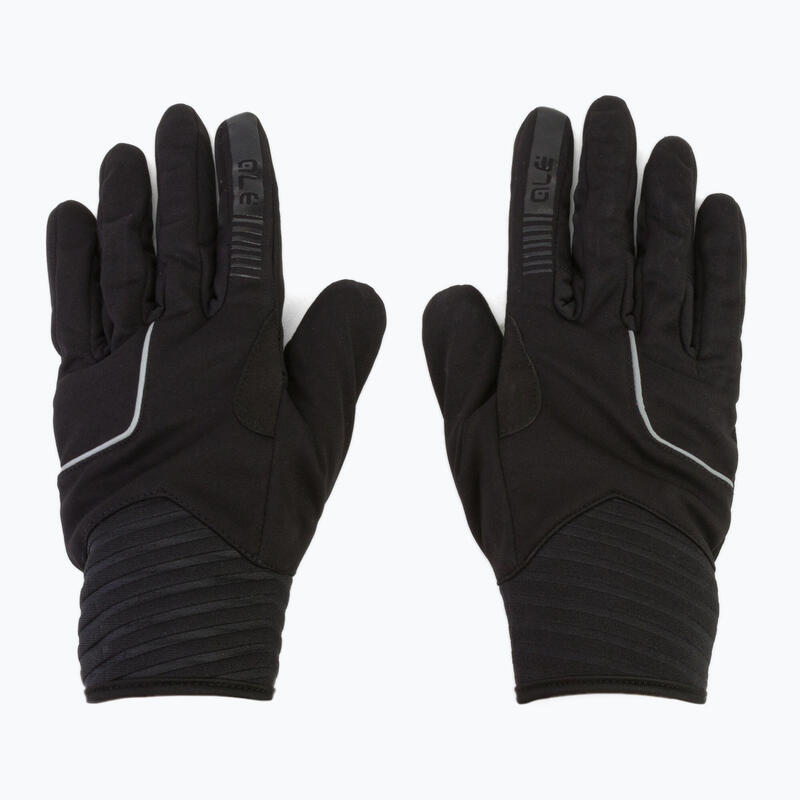 Alé Guantes de bicicleta de propotección Windprotection nero giallo