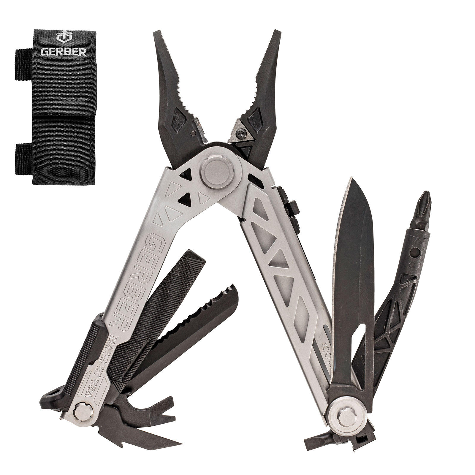 Multitool Cacciavite a trazione centrale Strumento con custodia intercambiabile 1/5