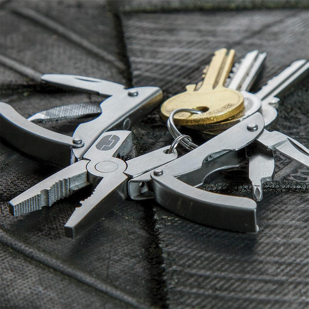 Mini Multitool Scarabeo Coltello tascabile Pesca Caccia Portachiavi 5/7