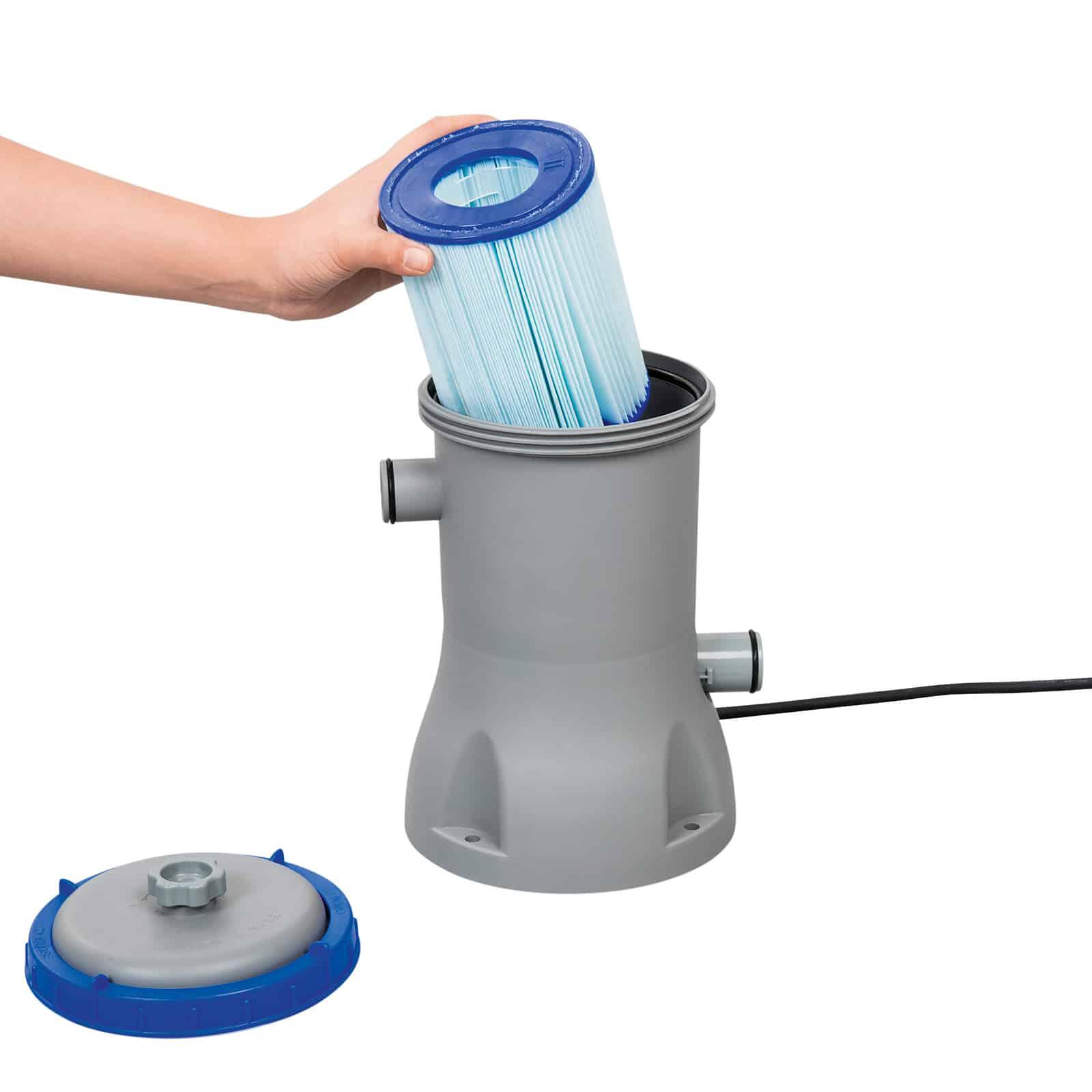 Depuradora con Filtro de Cartucho para Piscinas Desmontables Tipo II Bestway de 3/7