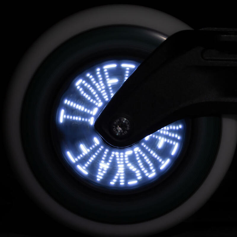 Kółka do rolek Powerslide Graphix LED Wheel 100 Left