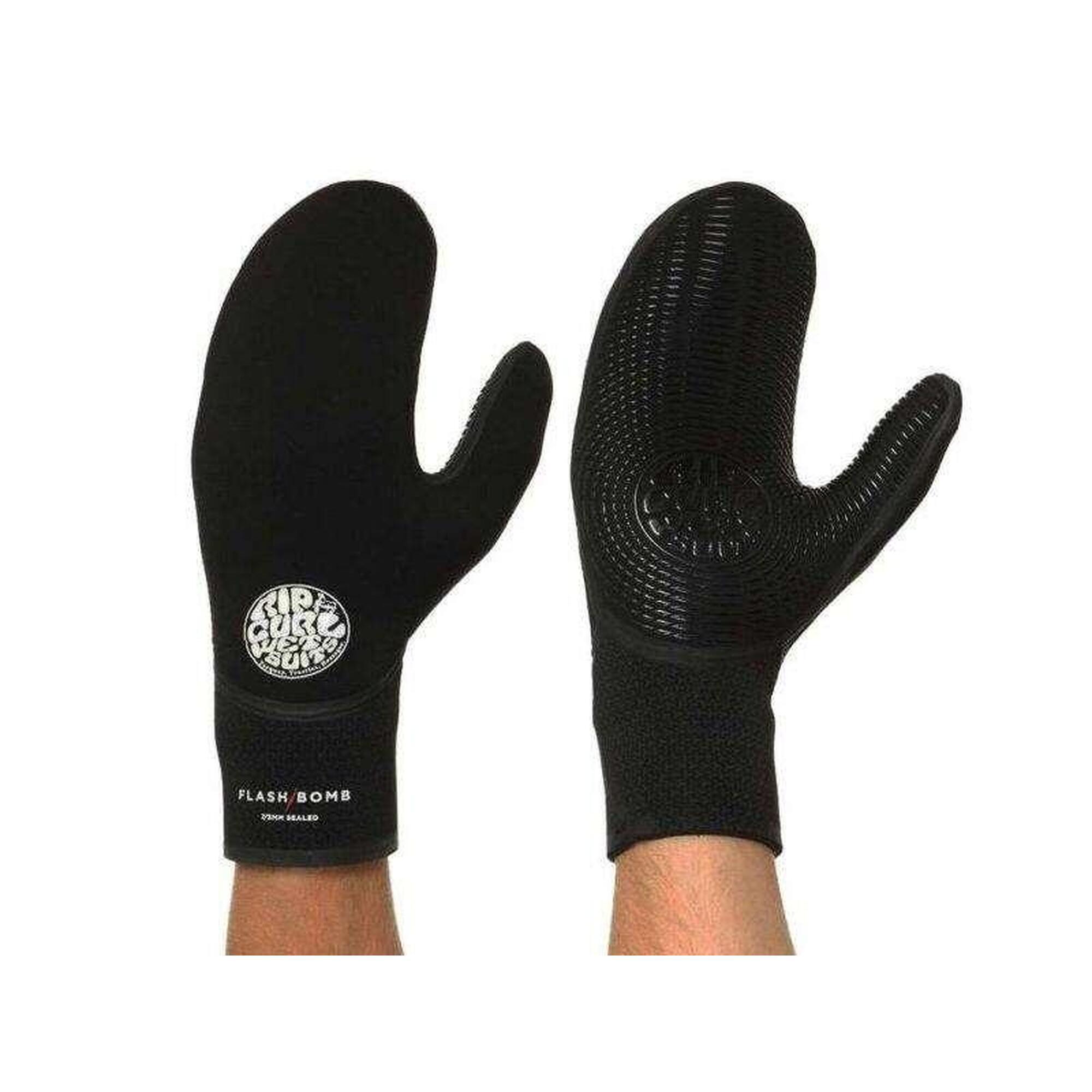 Rękawiczki neoprenowe do sportów wodnych Rip Curl 7/5 mm 2 Palce Flashbomb