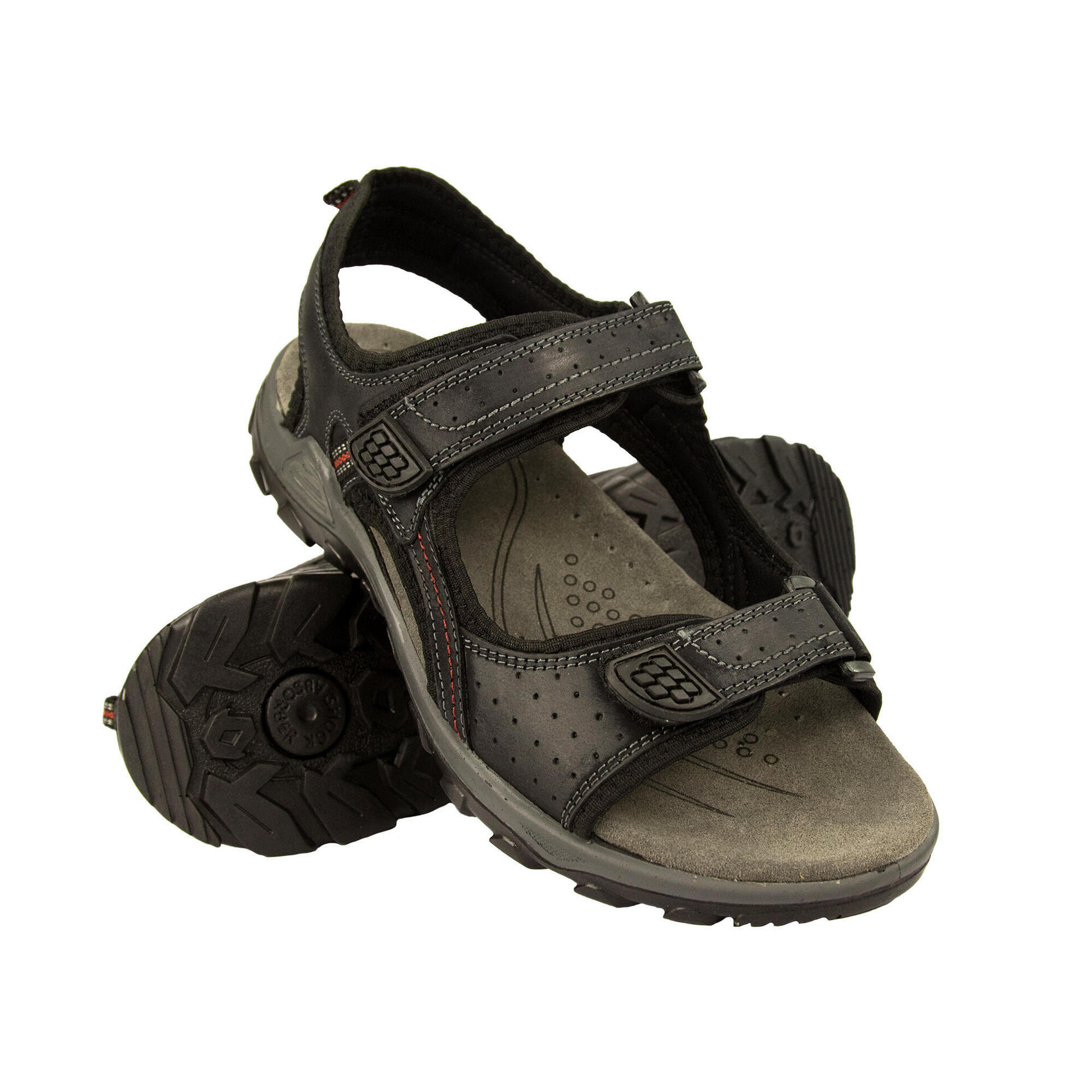 Sandalias de Senderismo Trekking Zerimar de Piel para Hombre