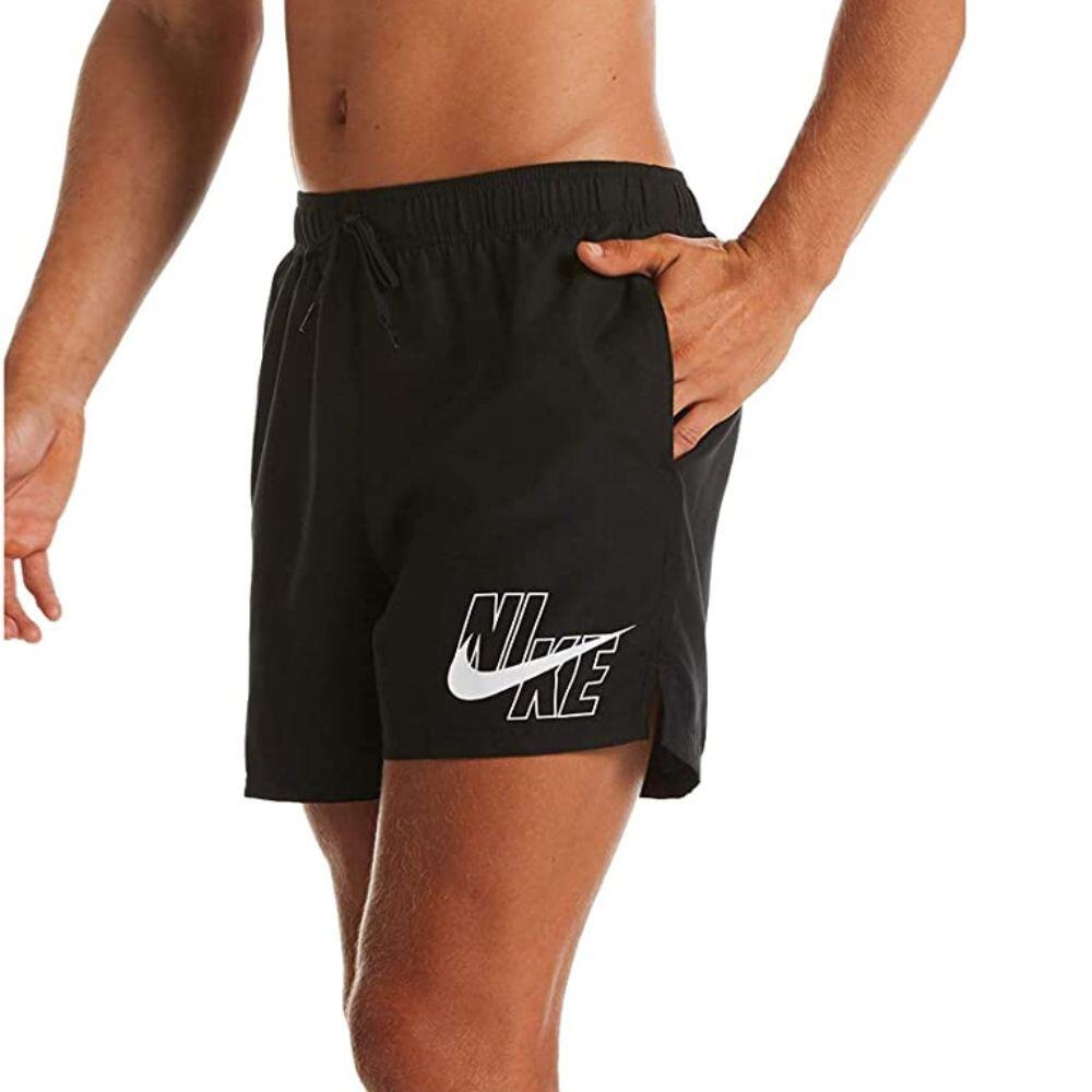 NIKE Zwemshorts 5 Volley Logo Zwart - NESSA566-001