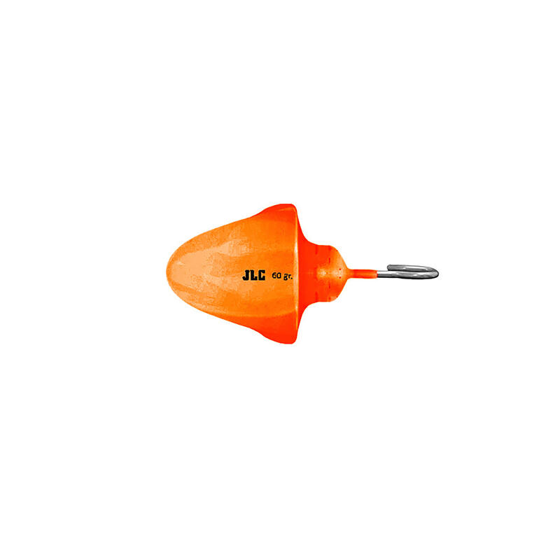 Plomo Jigging Pesca JLC Vinilo Xipi Naranja 60 g