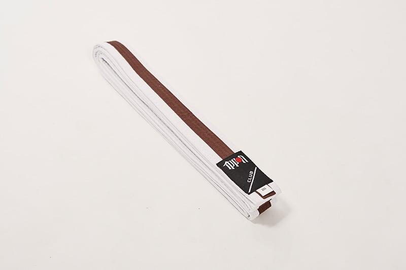 Centura Arte Martiale  Ippon Gear Alb/Maro/Alb
