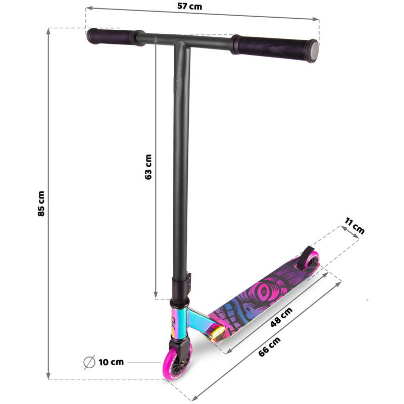 Monopattino monopattino adulto Soke Evo Street, Multi-colore