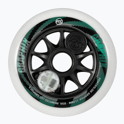 Powerslide Graphix LED Wheel 100 Ruote per pattini in linea destre