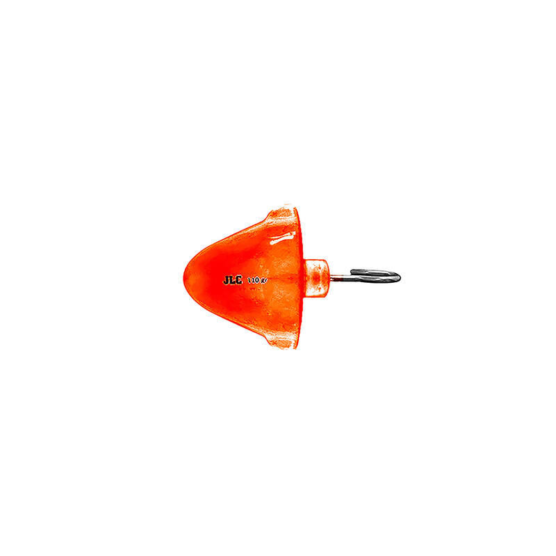 Plomo Jigging Pesca JLC Vinilo Calamar Naranja 110 g