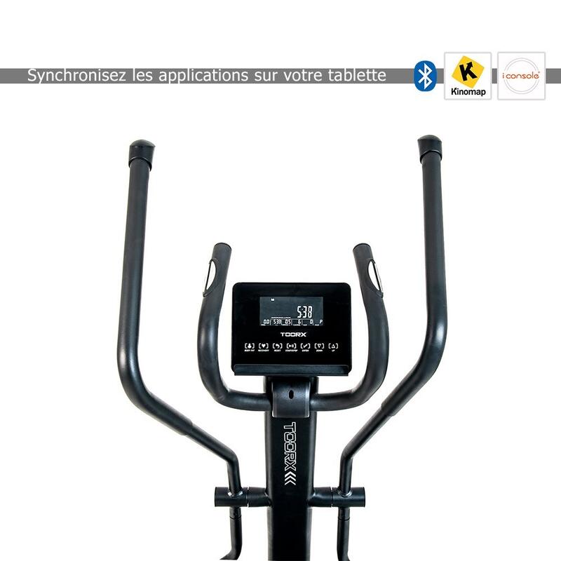 Vélo elliptique ergomètre connecté TOORX Semi-Pro Chrono Pro Line ERX-3500